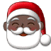 🎅🏿 Santa Claus: dark skin tone display on Samsung